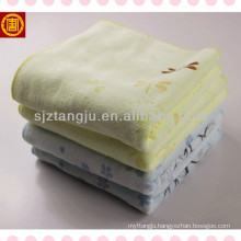 Super absorbent cotton hand/face towel, 100 cotton towel, dyed face towel